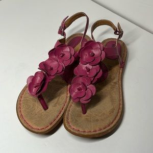Merona floral sandals